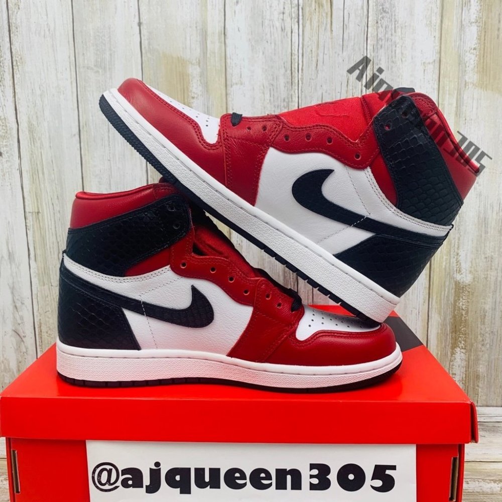 Air Jordan 1 Retro High OG Stain Snake Chicago - Picture 3 of 6